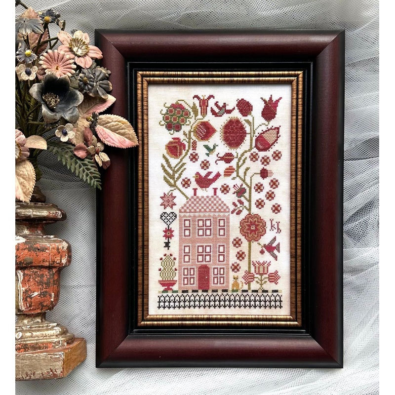 Vibrant Flowers – Cross Stitch Chart by Kathy Barrick