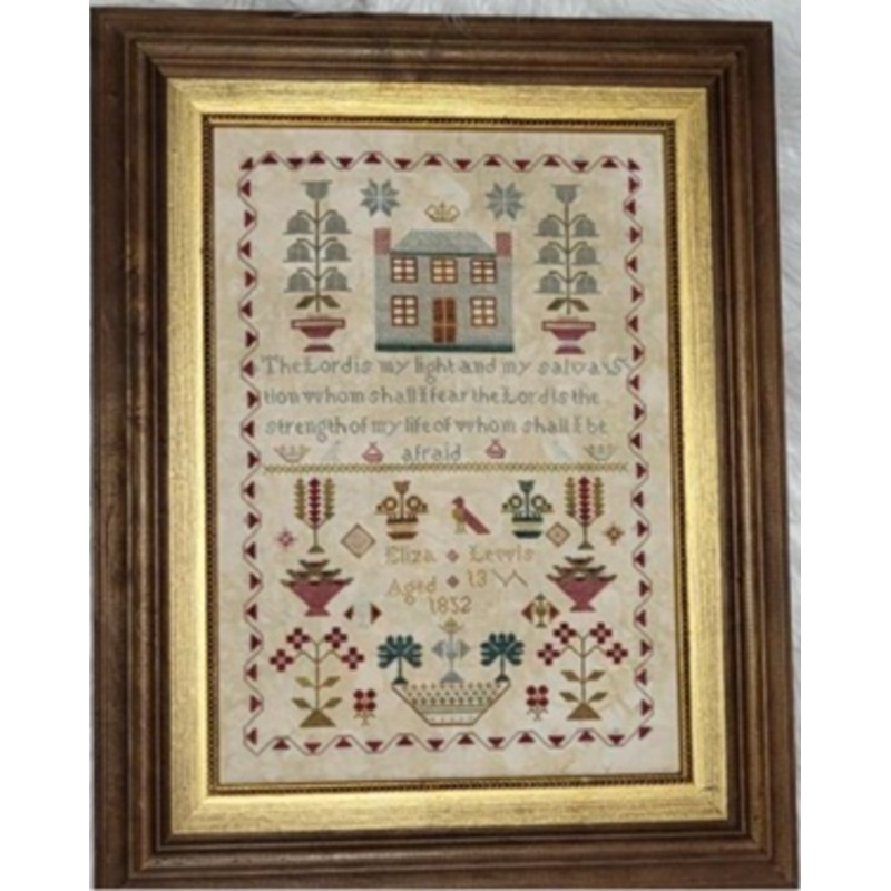Eliza Lewis 1852 – Cross Stitch Pattern by The Spanish Stitcher