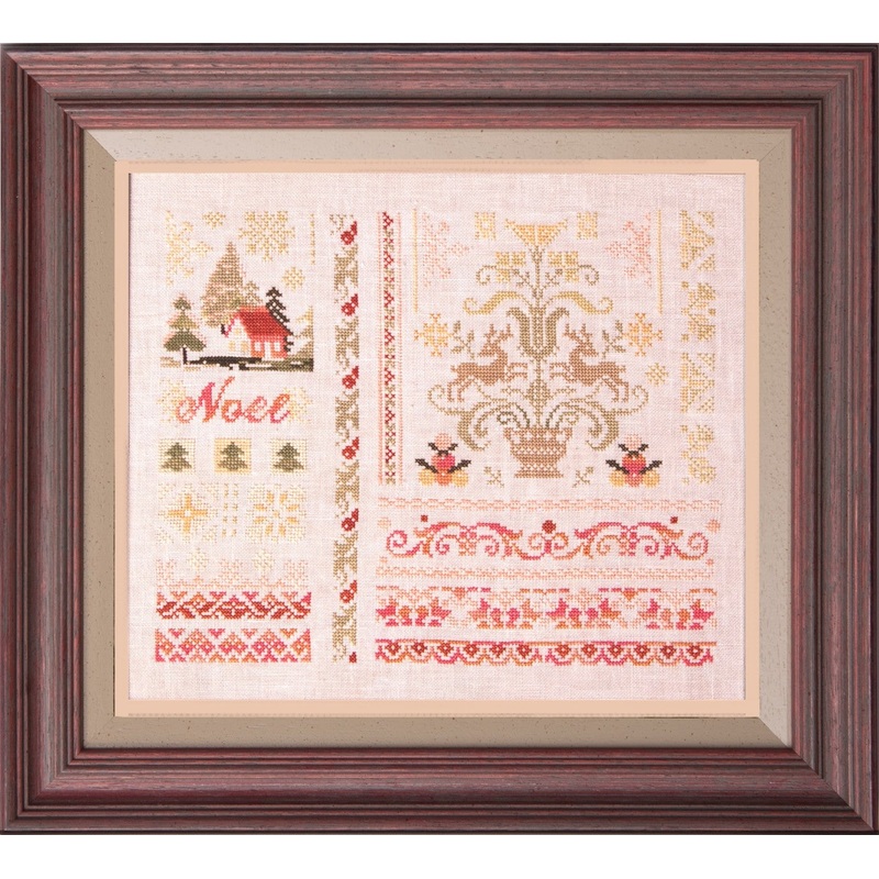 Noel Band Sampler – Cross Stitch pattern by Samplers and Primitives