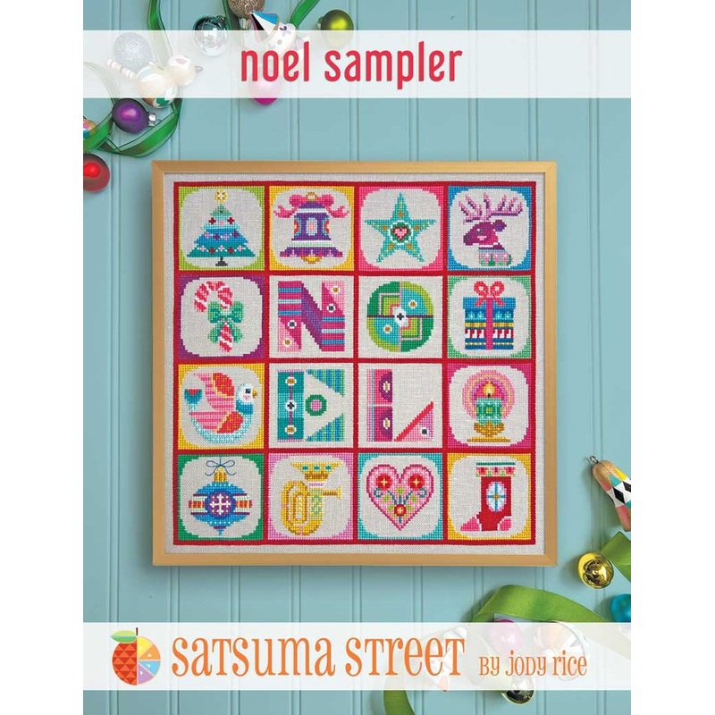 Noel Sampler – Cross Stitch Pattern by Satsuma Street