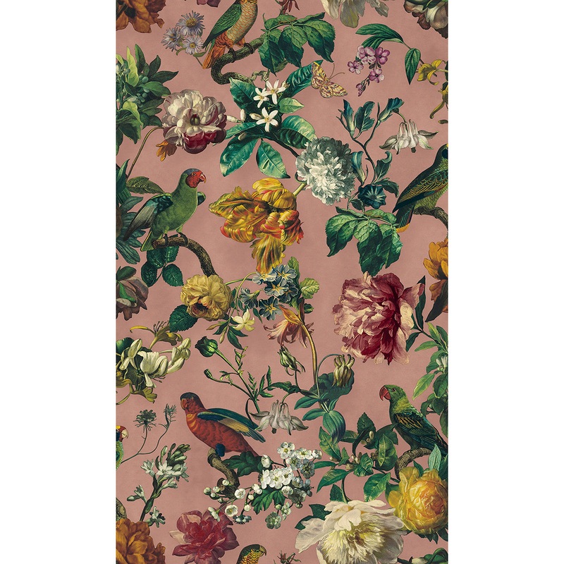 307304 Claude Blush Floral Wallpaper Per Bolt