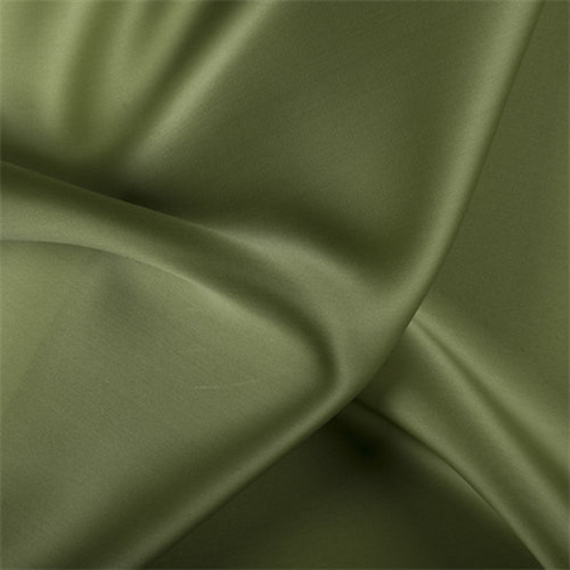 Runway Silks Grass Green Silk Satin Organza Fabric – Reorderable