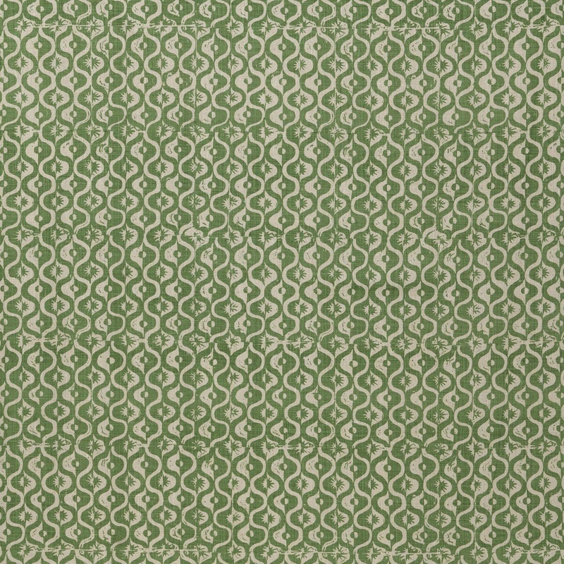 Lee Jofa Small Medallion Forest Fabric