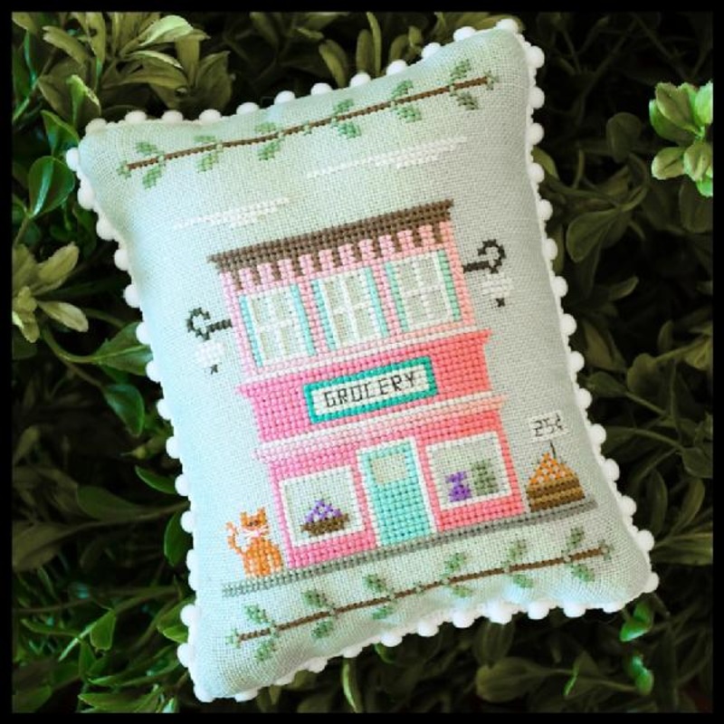 Main Street – Grocery – Cross Stitch by Country Cottage Needleworks