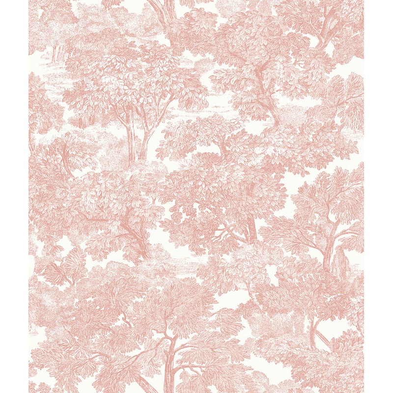 Spinney Rose Toile Wallpaper Per Bolt