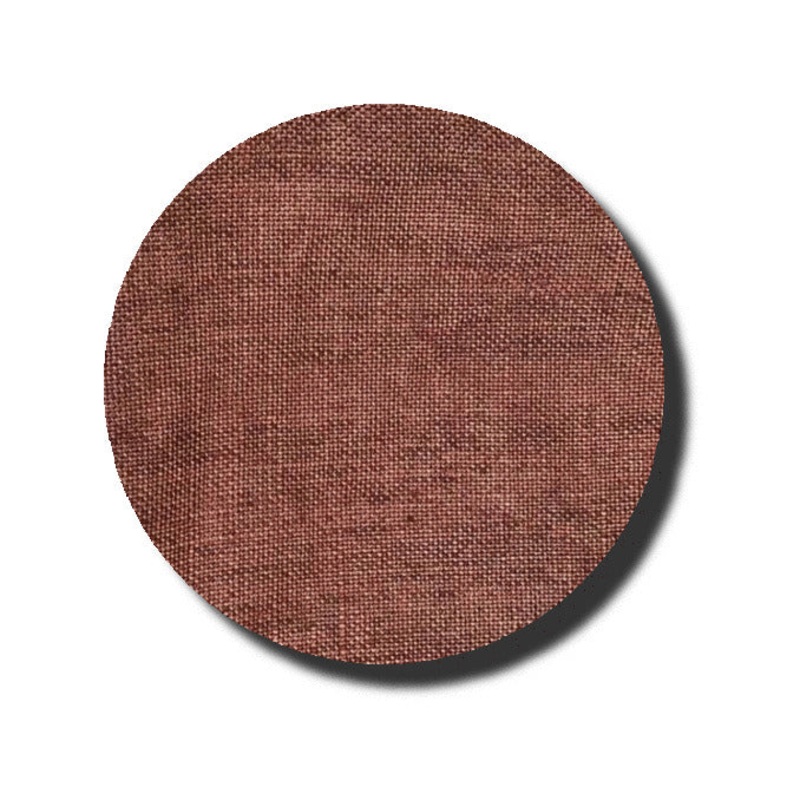 Dames of the Needle | 28 ct. Santa’s Cocoa Cashel Linen Fat Eighth or Custom