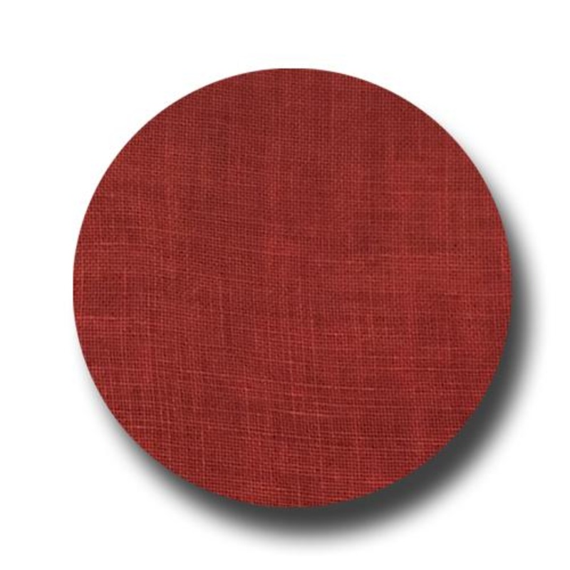 Weeks Dye Works | 40 ct Aztec Red Newcastle Linen Zweigart Base Fat Eighth or Custom