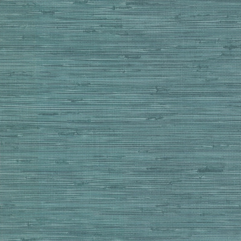 2766-24415 Lycaste Teal Weave Texture Wallpaper Per Bolt