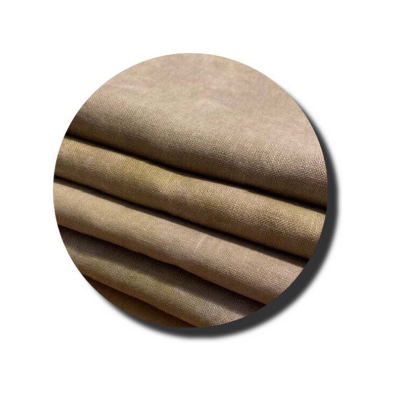 Cedar River Linen | 18 ct. Coffee Stain Aida Fat Eighth or Custom