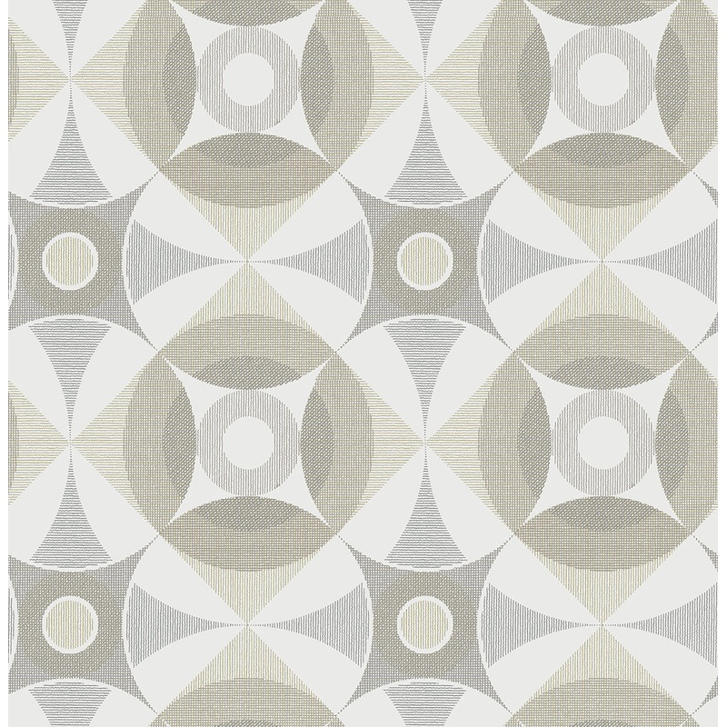 2821-25134 Ellis Brown Geometric Wallpaper Per Bolt