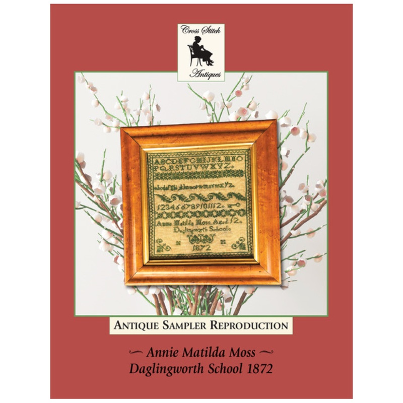 Cross Stitch Antiques | Annie Matilda Moss – Daglingworth School 1872