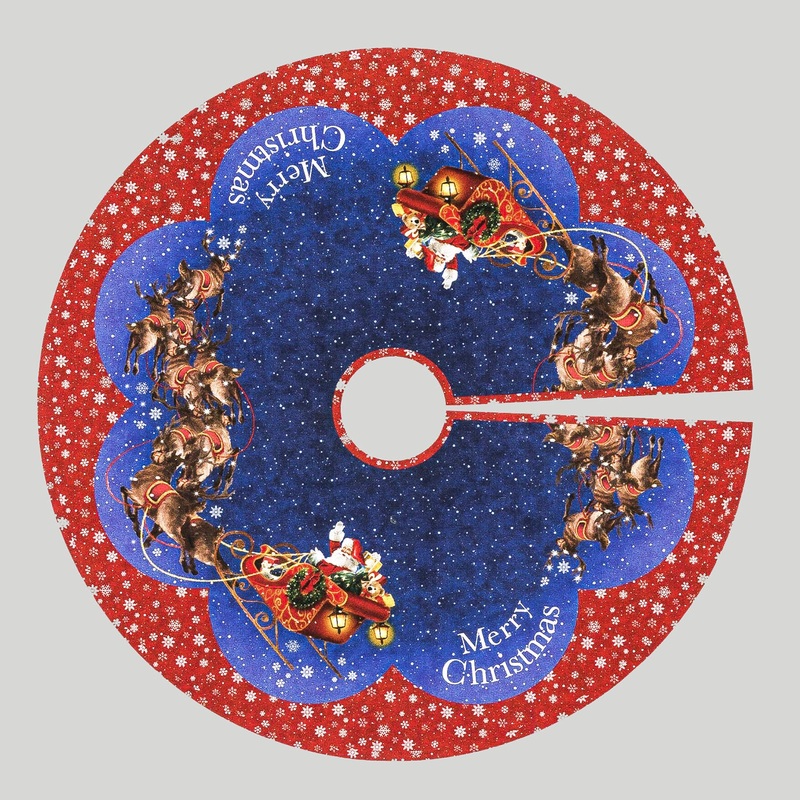 ‘Twas the Night Before Christmas Tree Skirt Kit