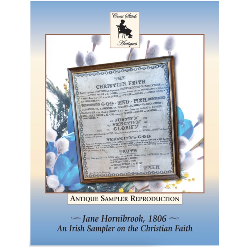 Cross Stitch Antiques | Jane Hornibrook 1806 – An Irish Sampler on the Christian Faith