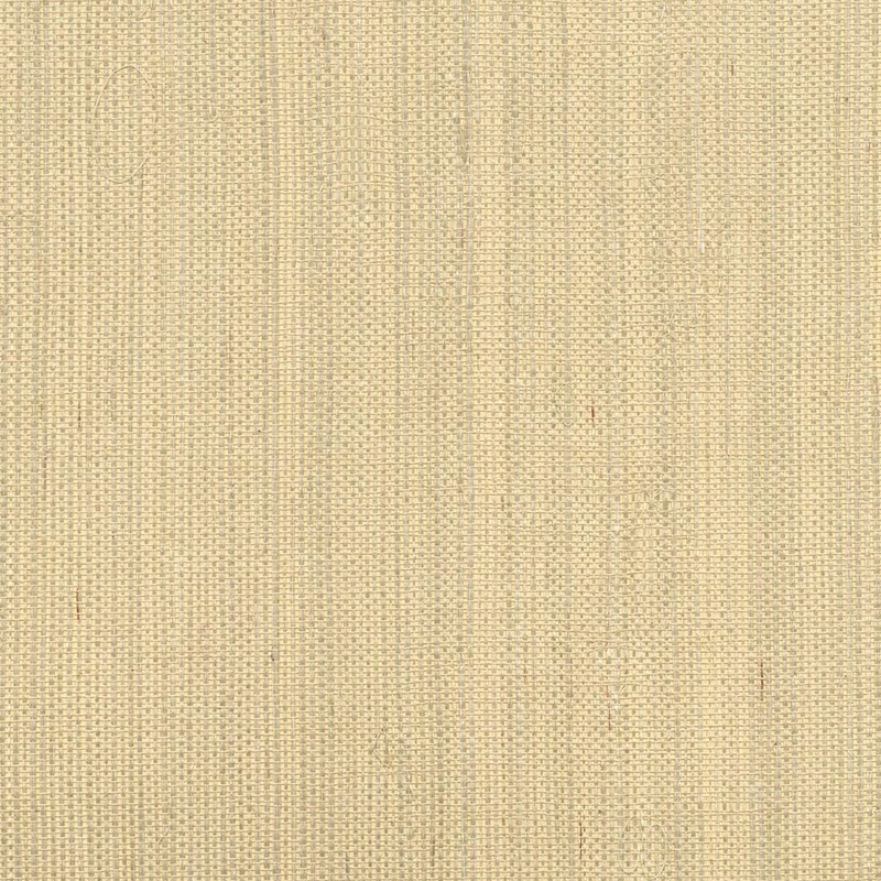 Ruslan Champagne Grasscloth Wallpaper Per Bolt