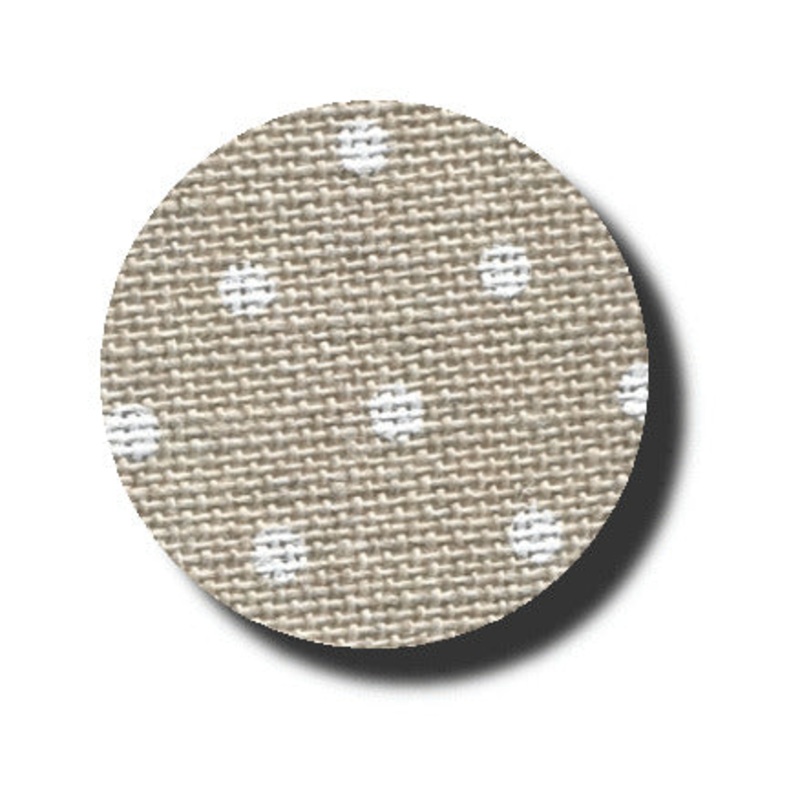 Zweigart | 32 ct. Petit Point Raw Natural / White Belfast Linen Fat Eighth or Custom