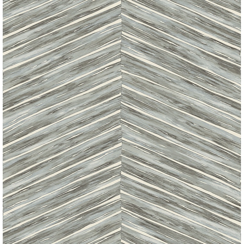 2767-23776 Pina Blue Chevron Weave Wallpaper Per Bolt