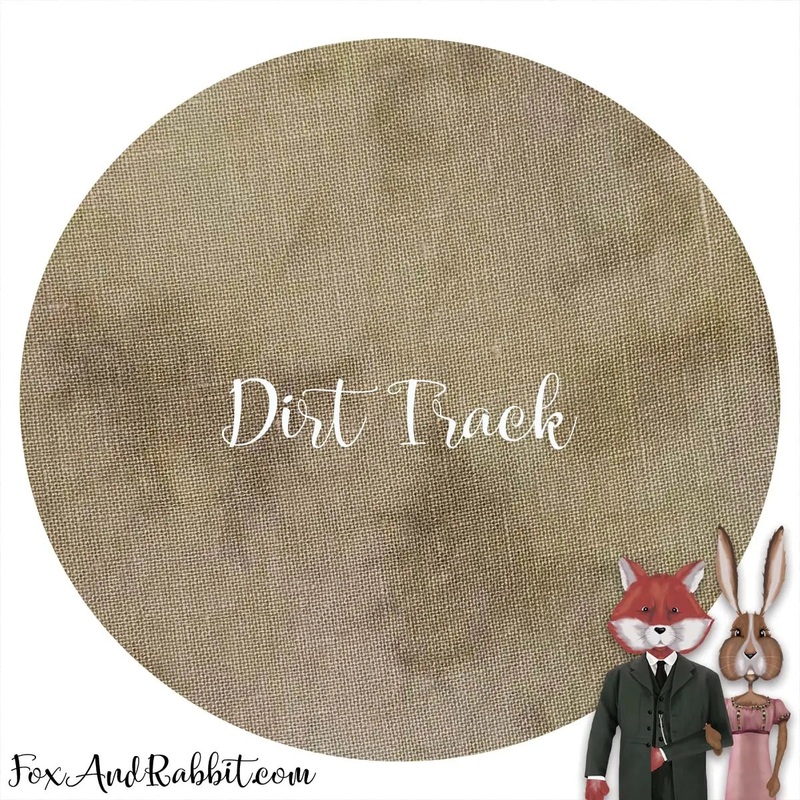 Fox & Rabbit ~ 56 ct. Dirt Track Kingston Linen Fat Eighth or Custom