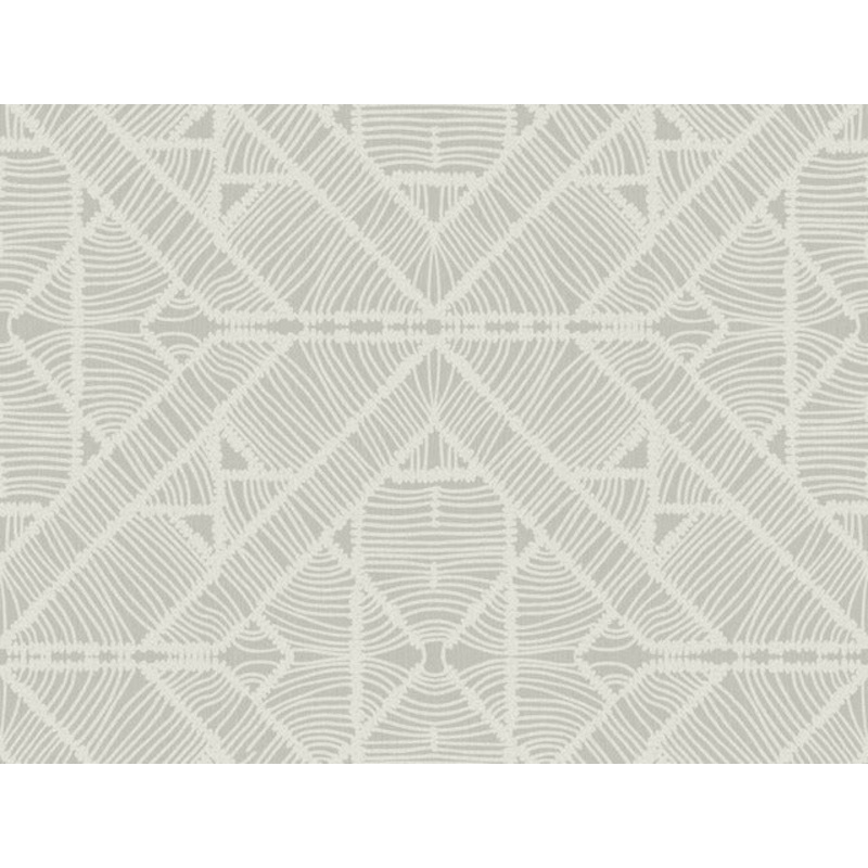 TC2701 Gray Diamond Macrame Wallpaper Per Bolt