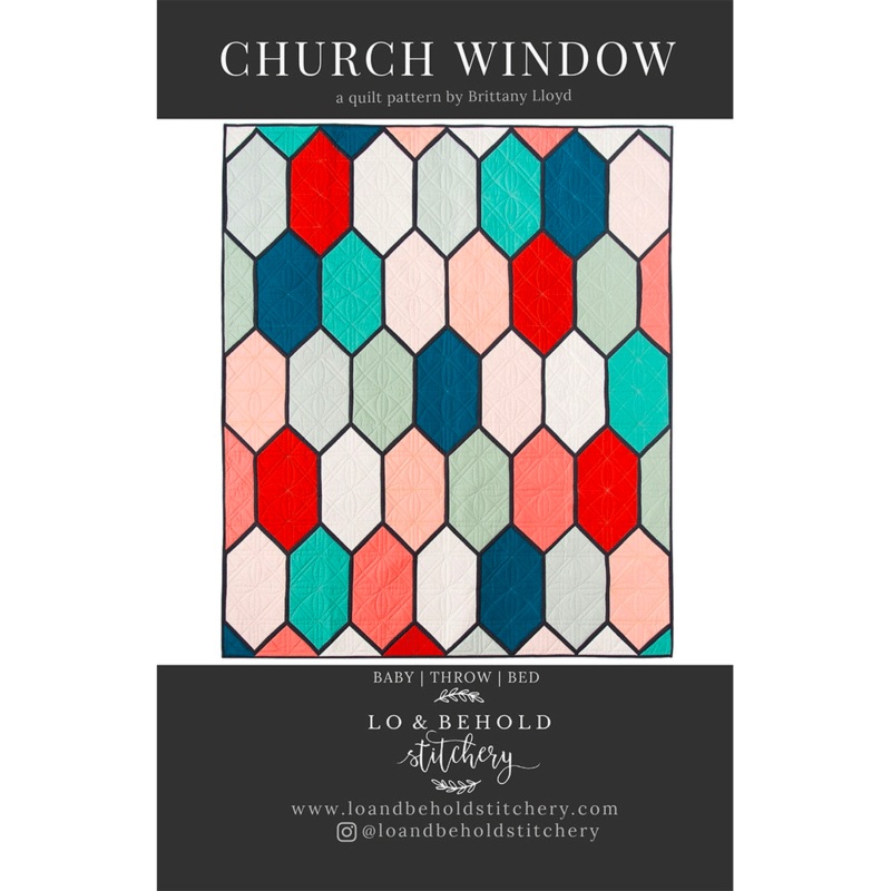 Church Window | Lo & Behold Stitchery