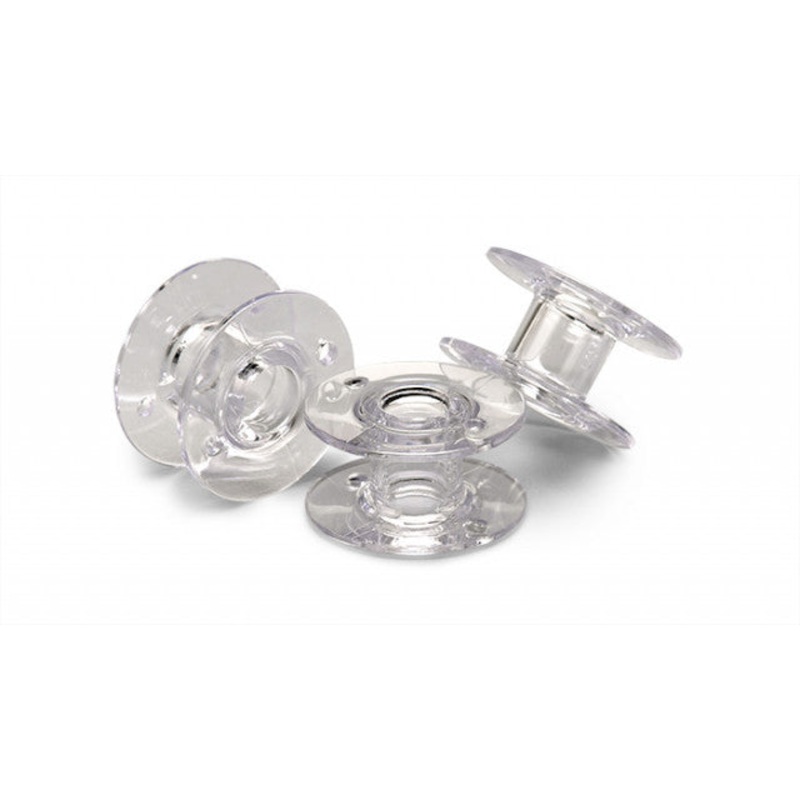 Transparent Class 15 Plastic Bobbins