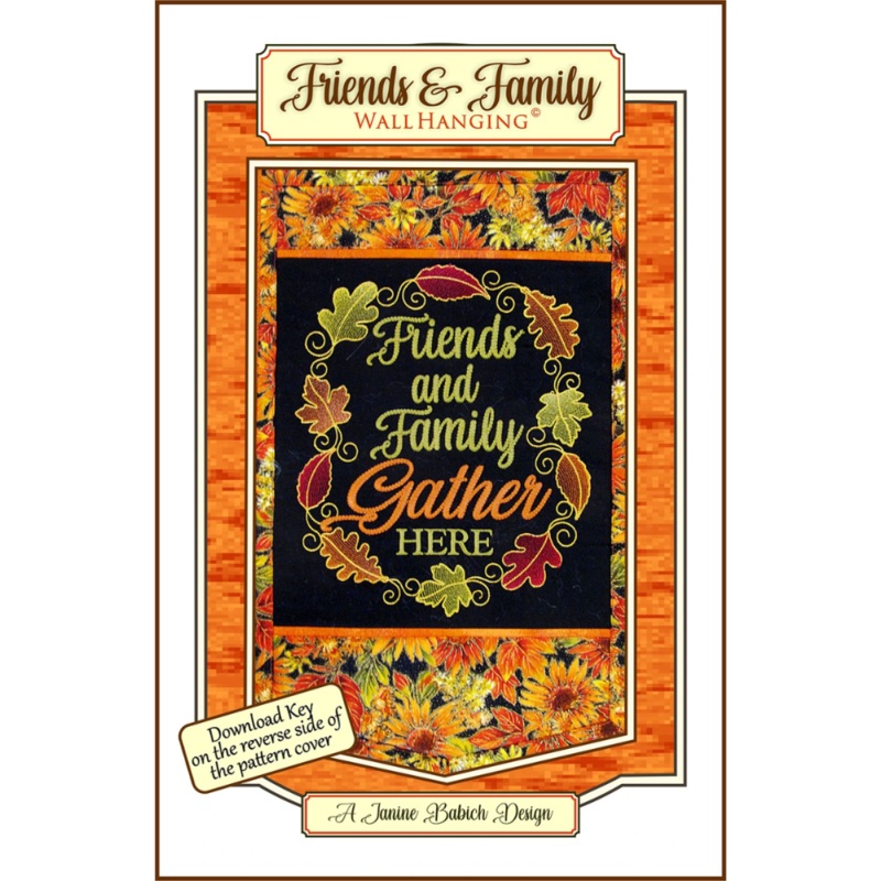 Janine Babich Designs – Friends & Family Wall Hanging | JBDF&F