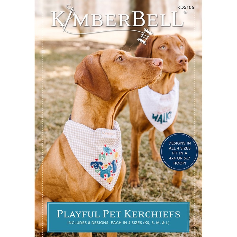 Kimberbell Designs |  Playful Pet Kerchiefs